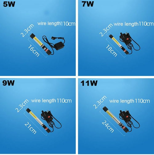 Portable UV Sterilizer Light Tube Waterproof Disinfection Lamp Wand